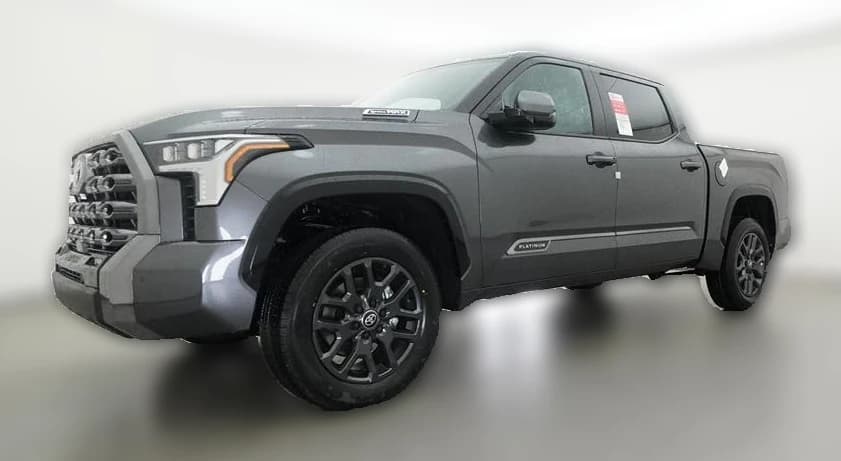 Toyota Tundra 4WD Platinum Hybrid CrewMax 5.5' Bed (Natl) 2025 — side view