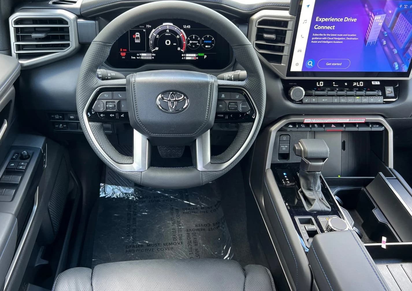 Toyota Tundra 4WD Platinum Hybrid CrewMax 5.5' Bed (Natl) 2026 — side view