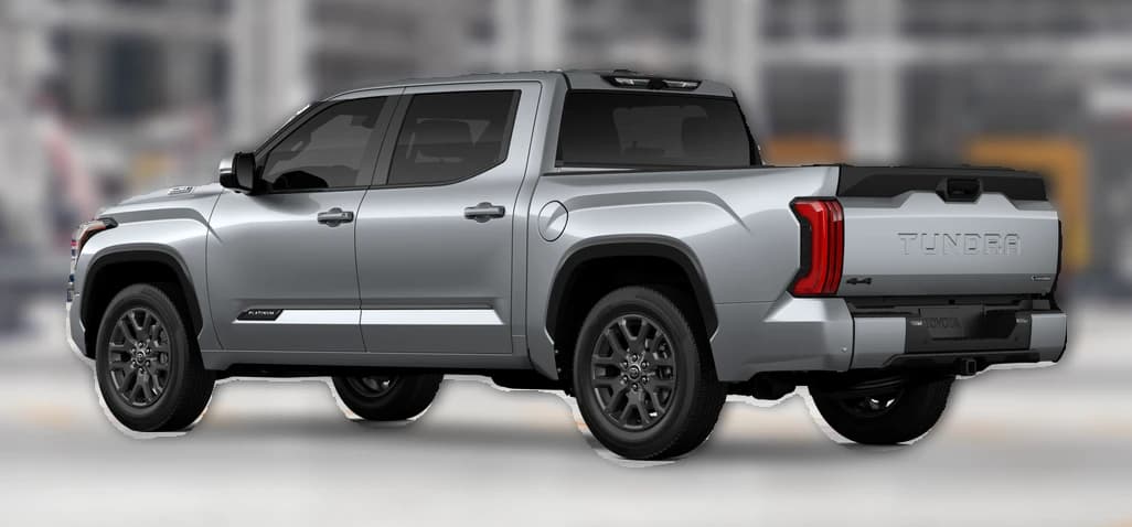 Toyota Tundra 4WD Platinum Hybrid CrewMax 5.5' Bed (Natl) 2026 — side view