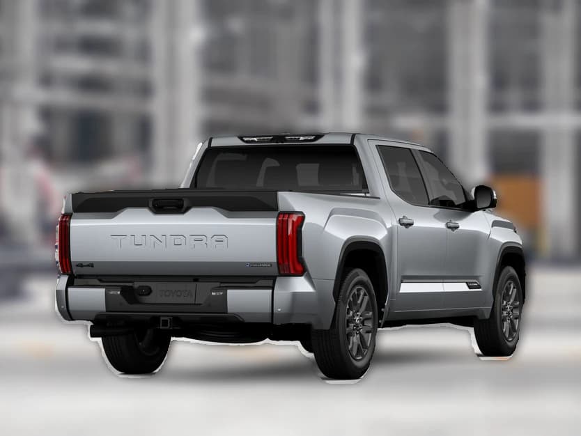 Toyota Tundra 4WD Platinum Hybrid CrewMax 5.5' Bed (Natl) 2026 — side view
