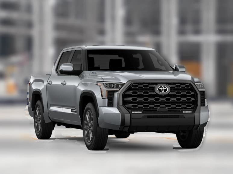 Toyota Tundra 4WD Platinum Hybrid CrewMax 5.5' Bed (Natl) 2026 — side view