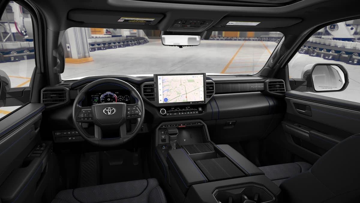 Toyota Tundra 4WD Platinum Hybrid CrewMax 5.5' Bed (Natl) 2026 — side view