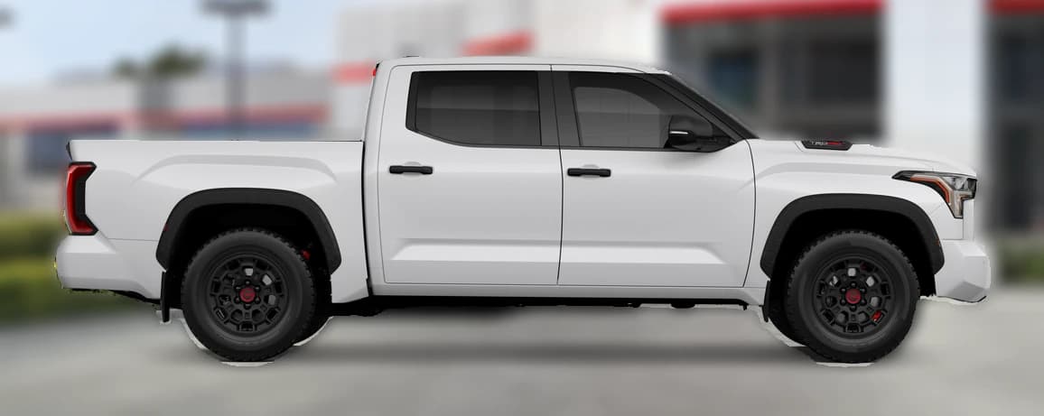 Toyota Tundra 4WD TRD Pro Hybrid CrewMax 5.5' Bed (Natl) 2026 — side view