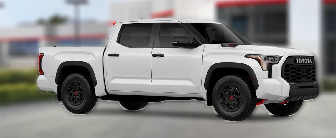 Toyota Tundra 4WD TRD Pro Hybrid CrewMax 5.5' Bed (Natl) 2026 — side view