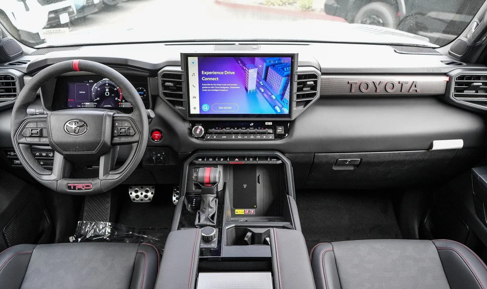 Toyota Tundra 4WD TRD Pro Hybrid CrewMax 5.5' Bed (Natl) 2026 — side view