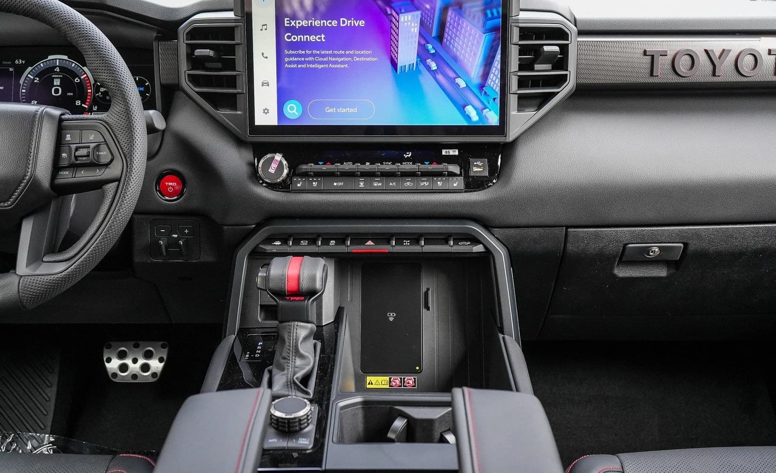 Toyota Tundra 4WD TRD Pro Hybrid CrewMax 5.5' Bed (Natl) 2026 — side view