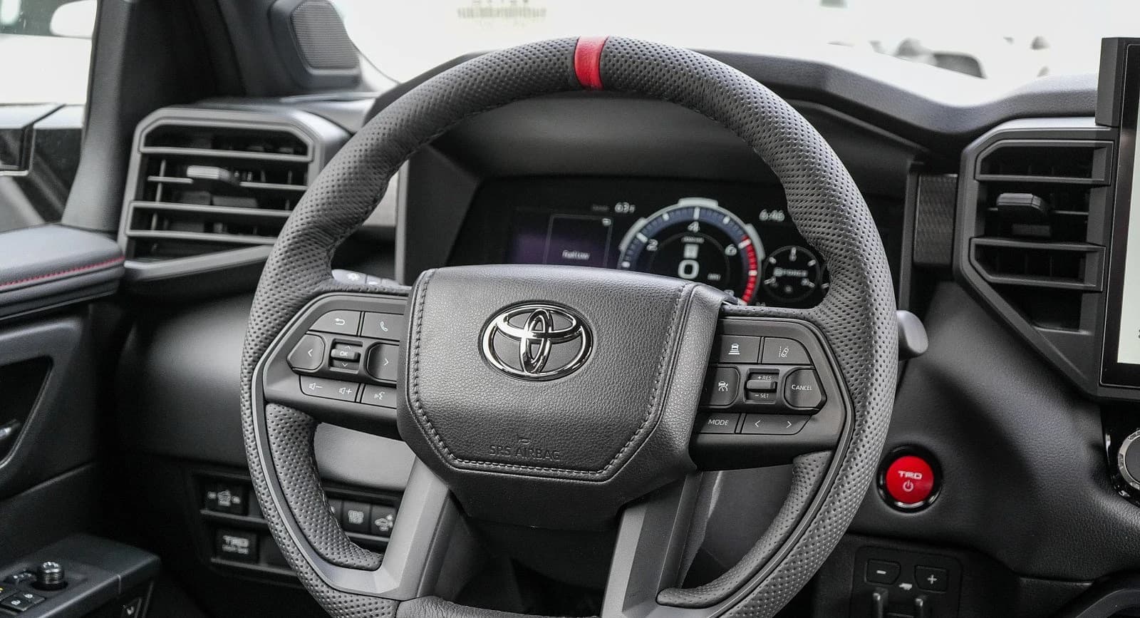 Toyota Tundra 4WD TRD Pro Hybrid CrewMax 5.5' Bed (Natl) 2026 — side view