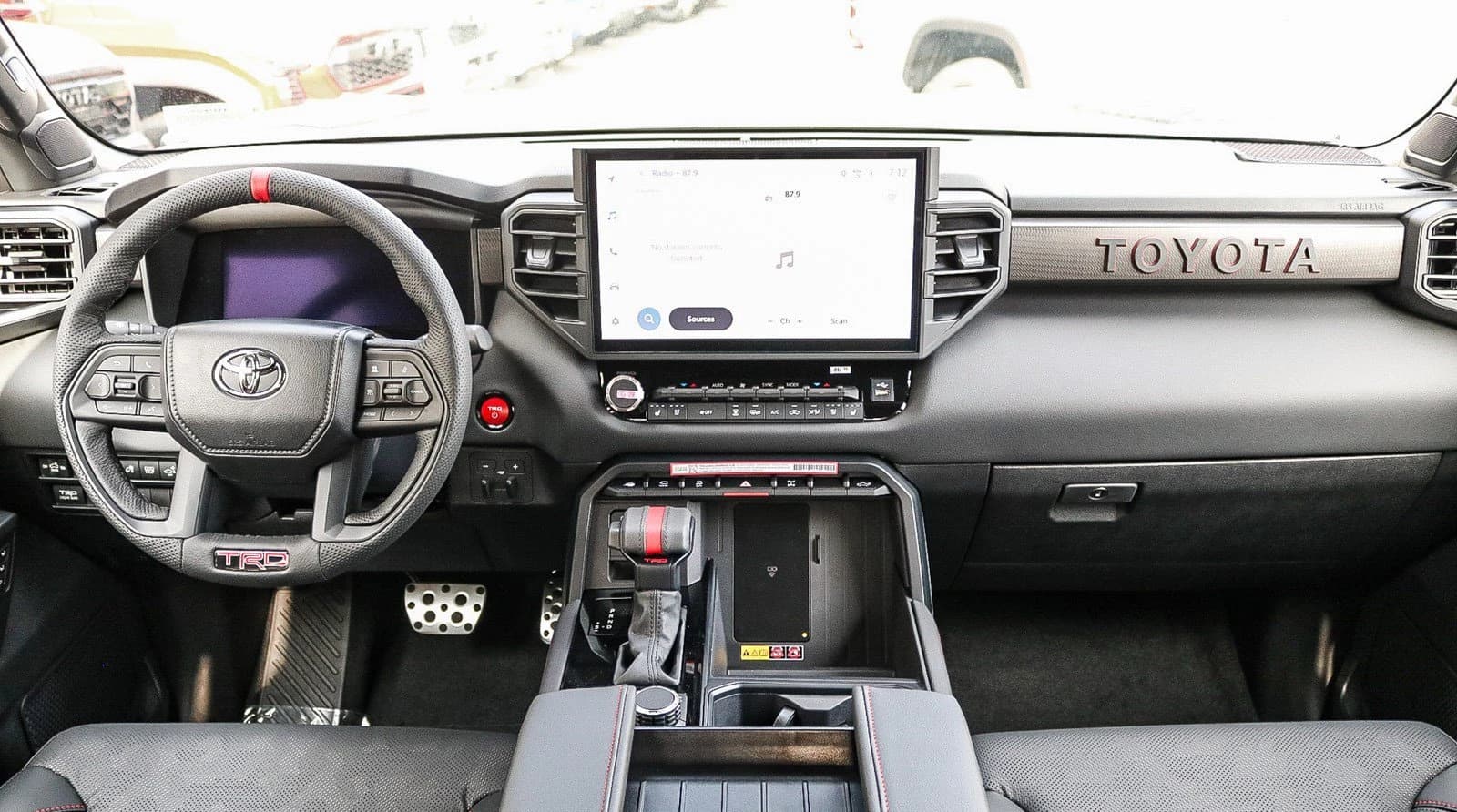 Toyota Tundra 4WD TRD Pro Hybrid CrewMax 5.5' Bed (Natl) 2026 — side view