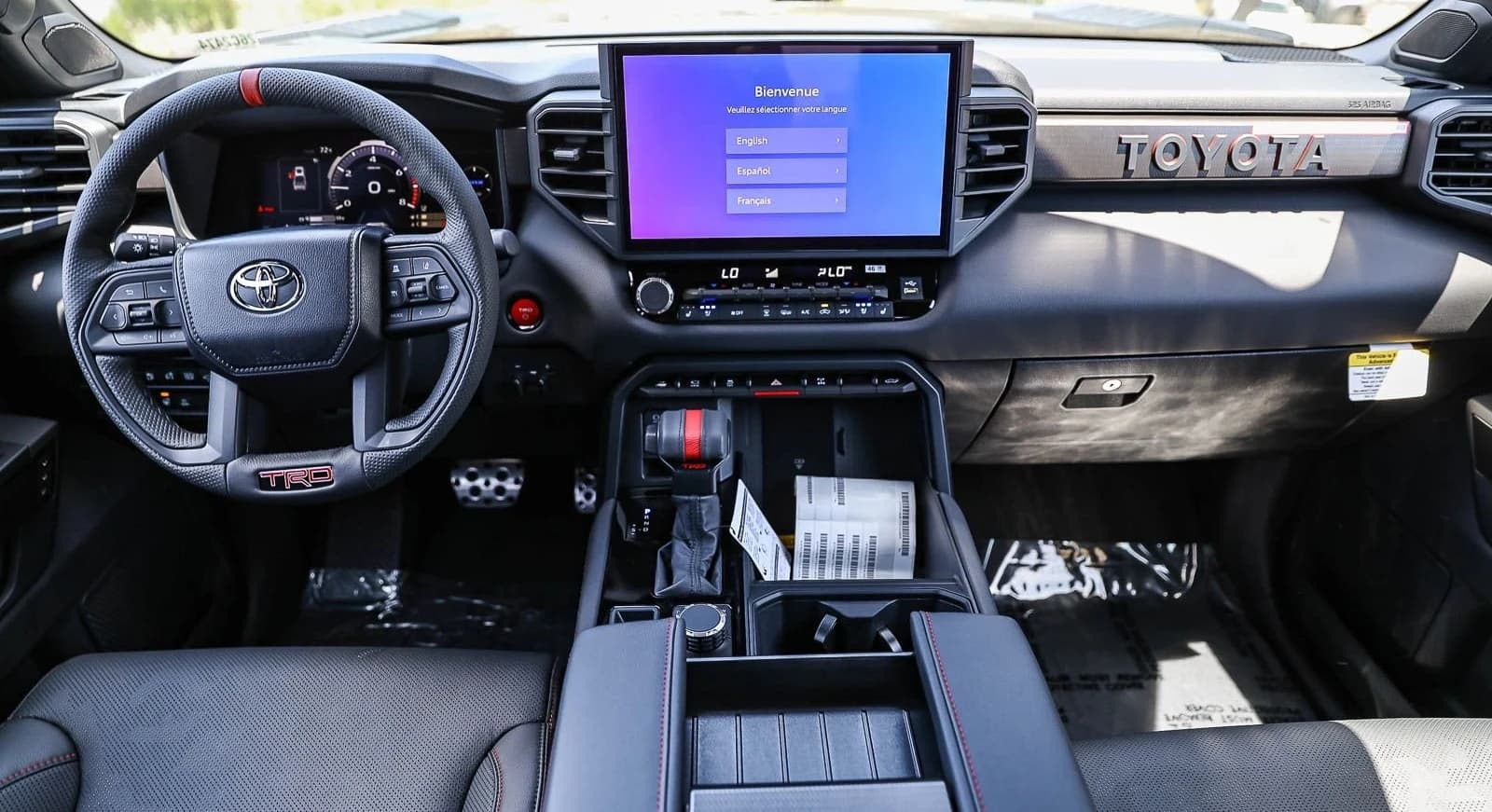 Toyota Tundra 4WD TRD Pro Hybrid CrewMax 5.5' Bed (Natl) 2026 — side view