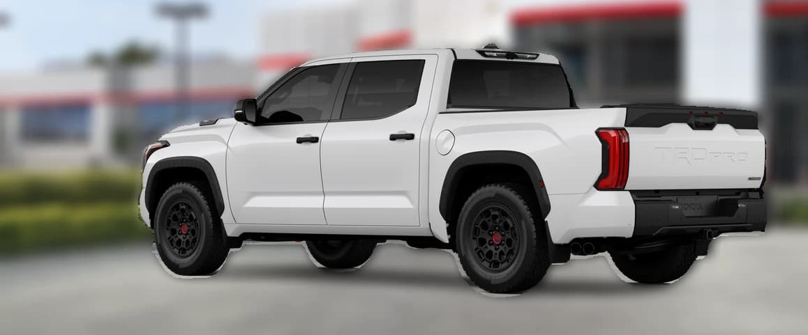 Toyota Tundra 4WD TRD Pro Hybrid CrewMax 5.5' Bed (Natl) 2026 — side view