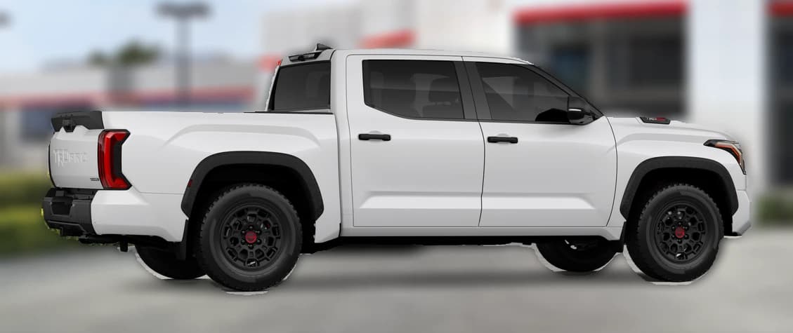Toyota Tundra 4WD TRD Pro Hybrid CrewMax 5.5' Bed (Natl) 2026 — side view