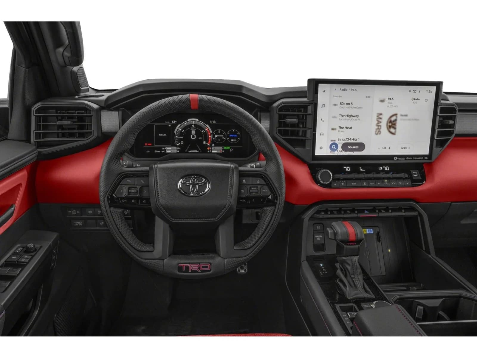 Toyota Tundra 4WD TRD Pro Hybrid CrewMax 5.5' Bed (Natl) 2026 — side view