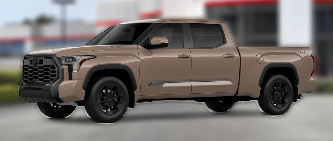 Toyota Tundra 4WD Platinum Hybrid CrewMax 6.5' Bed (Natl) 2026 — side view