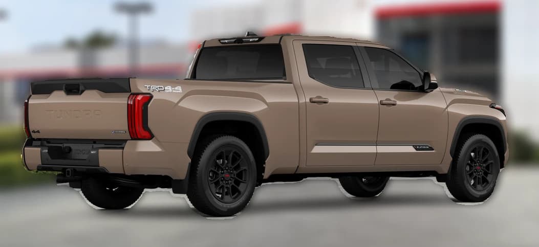 Toyota Tundra 4WD Platinum Hybrid CrewMax 6.5' Bed (Natl) 2026 — side view