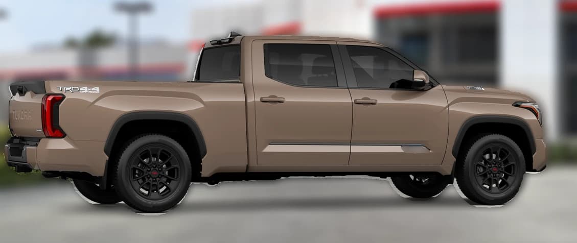 Toyota Tundra 4WD Platinum Hybrid CrewMax 6.5' Bed (Natl) 2026 — side view