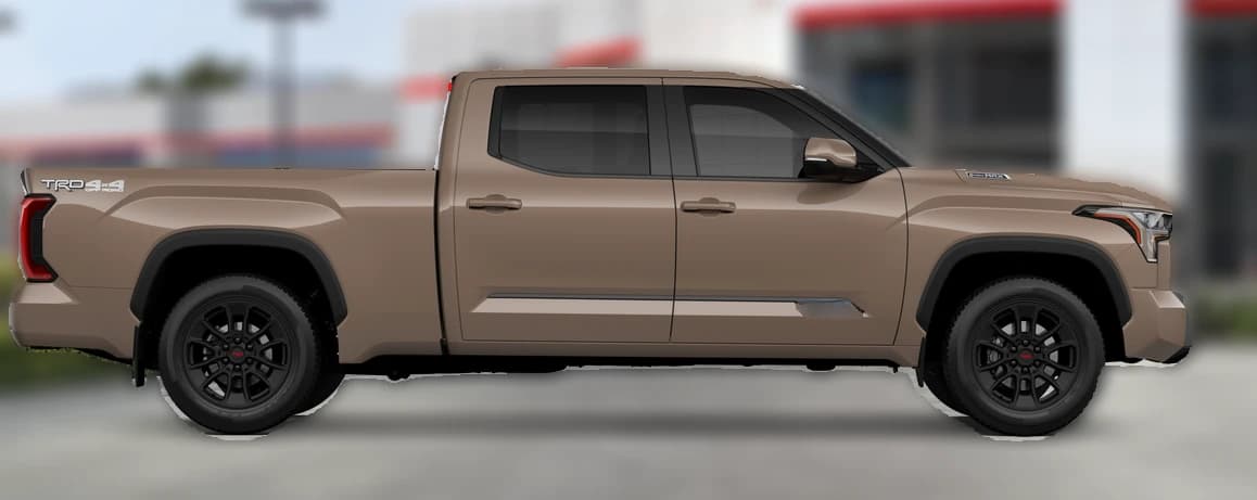 Toyota Tundra 4WD Platinum Hybrid CrewMax 6.5' Bed (Natl) 2026 — side view