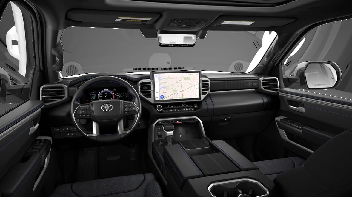 Toyota Tundra 4WD Platinum Hybrid CrewMax 6.5' Bed (Natl) 2026 — side view