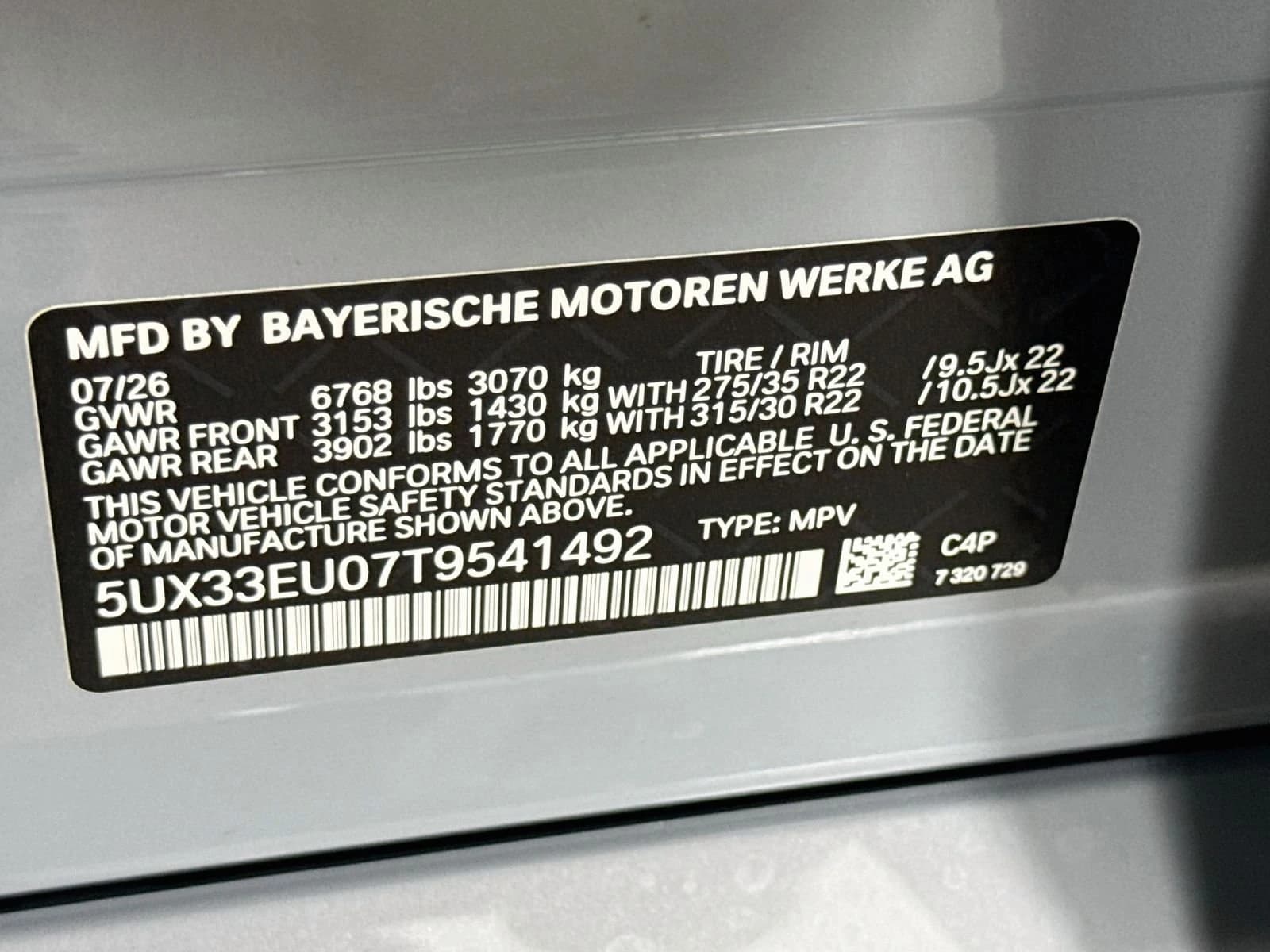 BMW X5 M60i Sports Activity Vehicle 2026 — side view