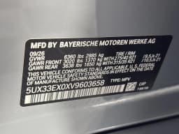 BMW X6 xDrive40i Sports Activity Coupe 2027 — side view