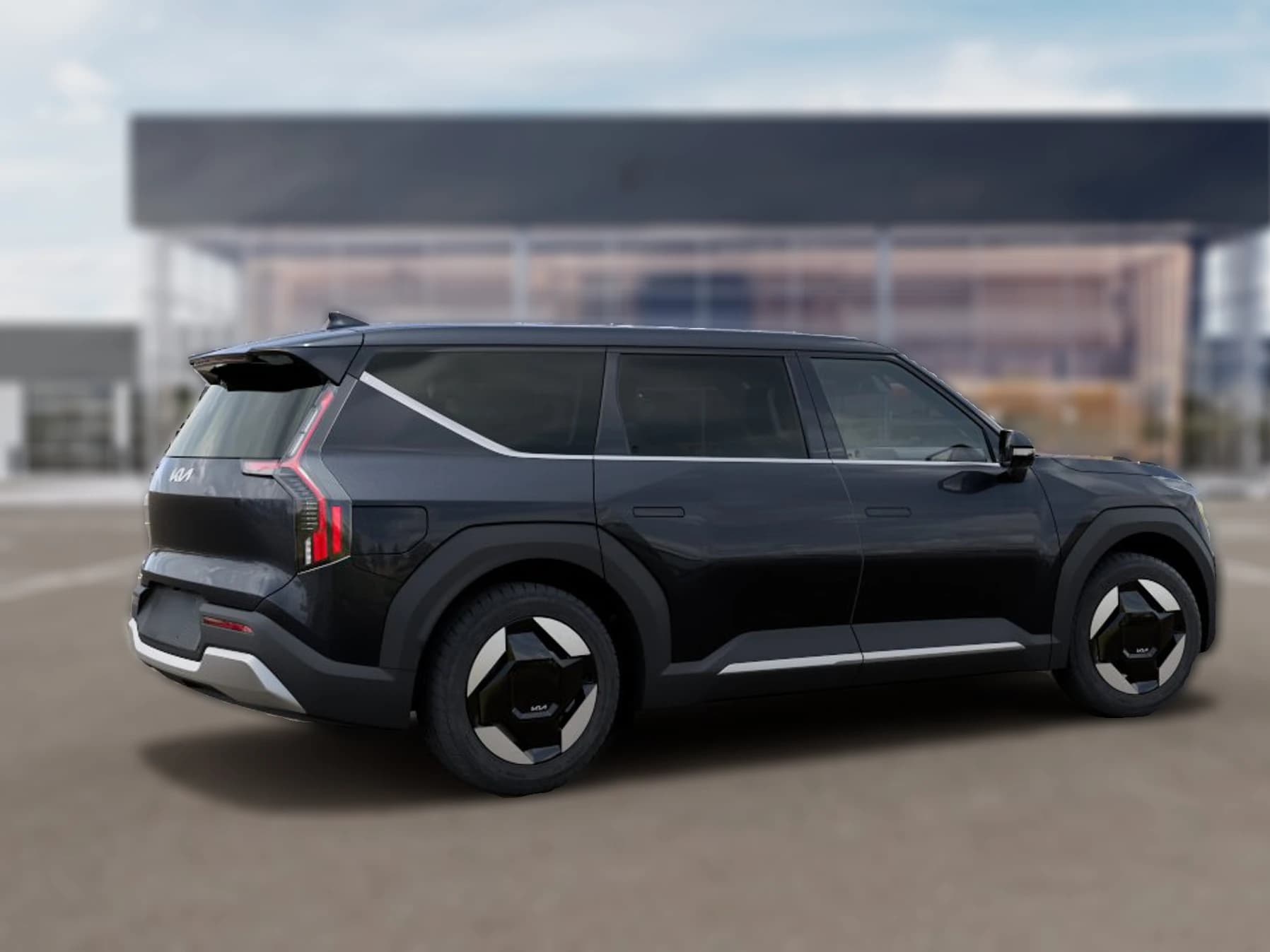 Kia EV9 Light Long Range RWD 2026 — side view