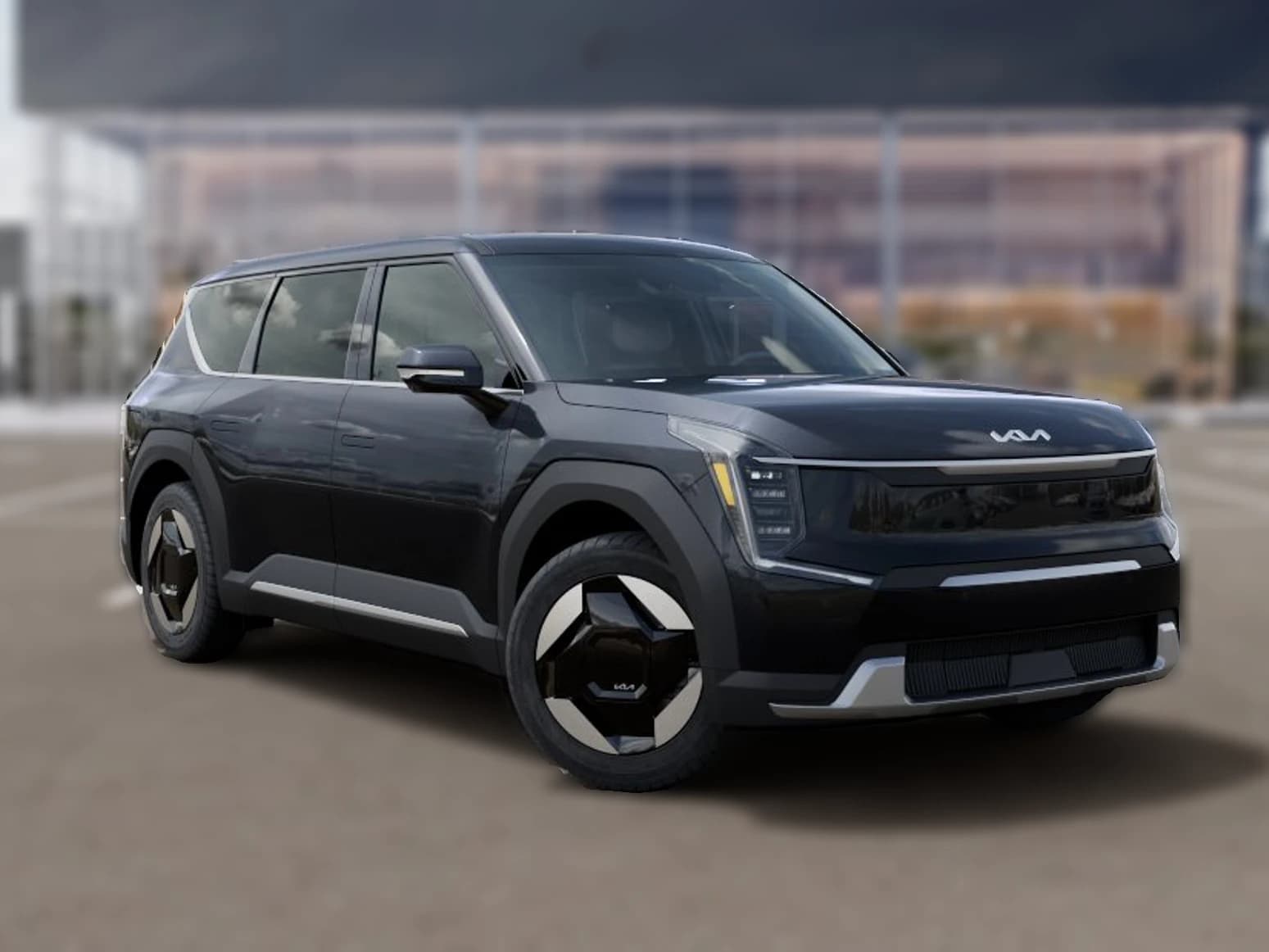 Kia EV9 Light Long Range RWD 2026 — side view