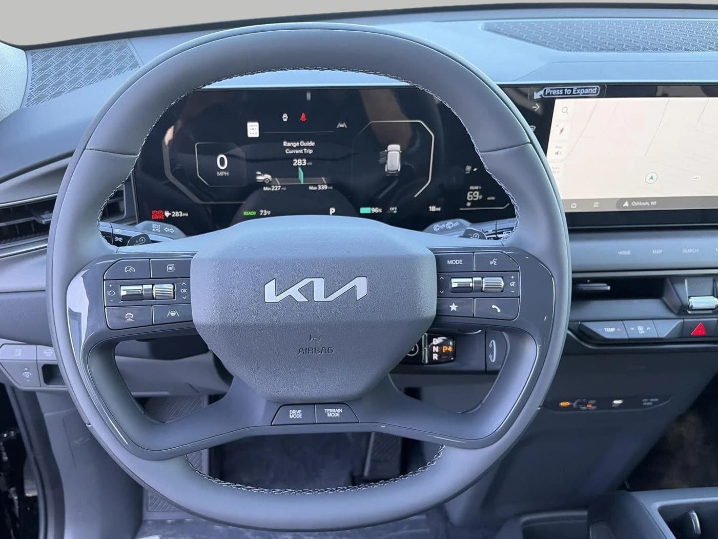 Kia EV9 Wind AWD 2026 — side view