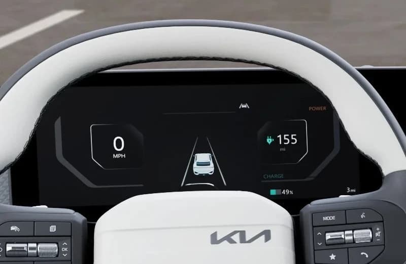 Kia EV6 GT-Line RWD 2026 — side view