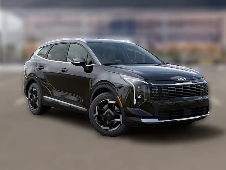 Kia Sportage EX AWD 2027 — side view