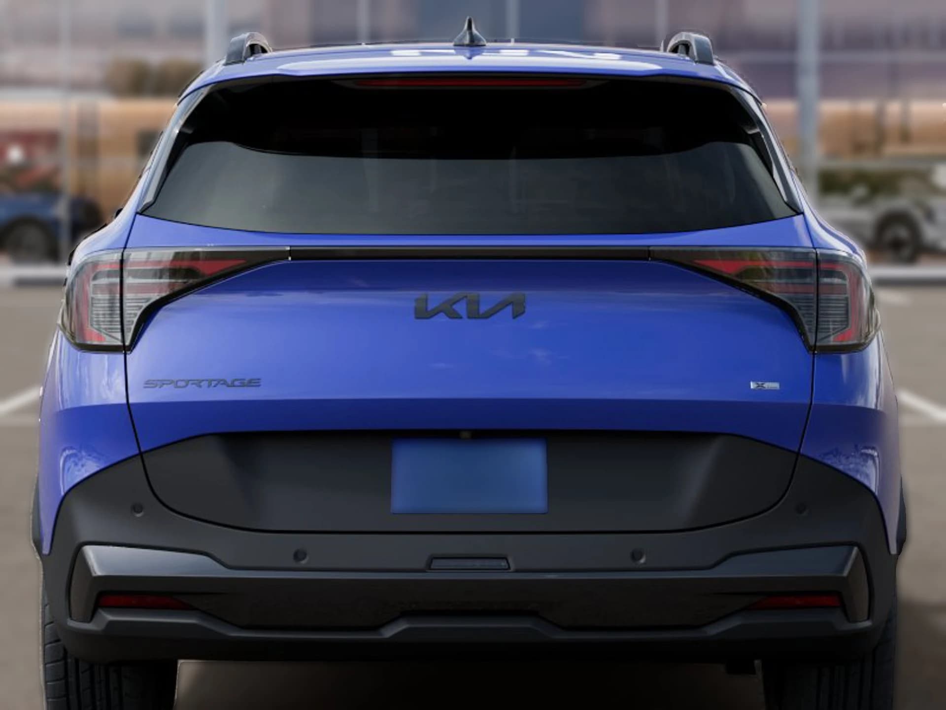 Kia Sportage X-Line AWD 2026 — side view
