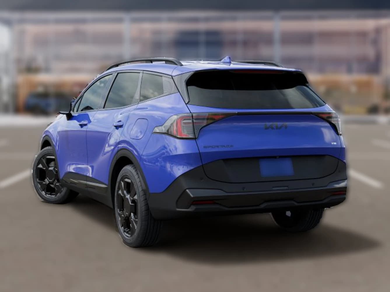 Kia Sportage X-Line AWD 2026 — side view