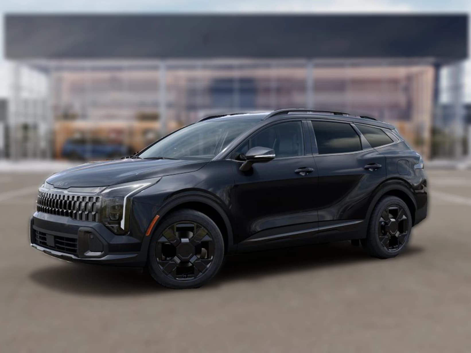 Kia Sportage X-Line AWD 2026 — side view