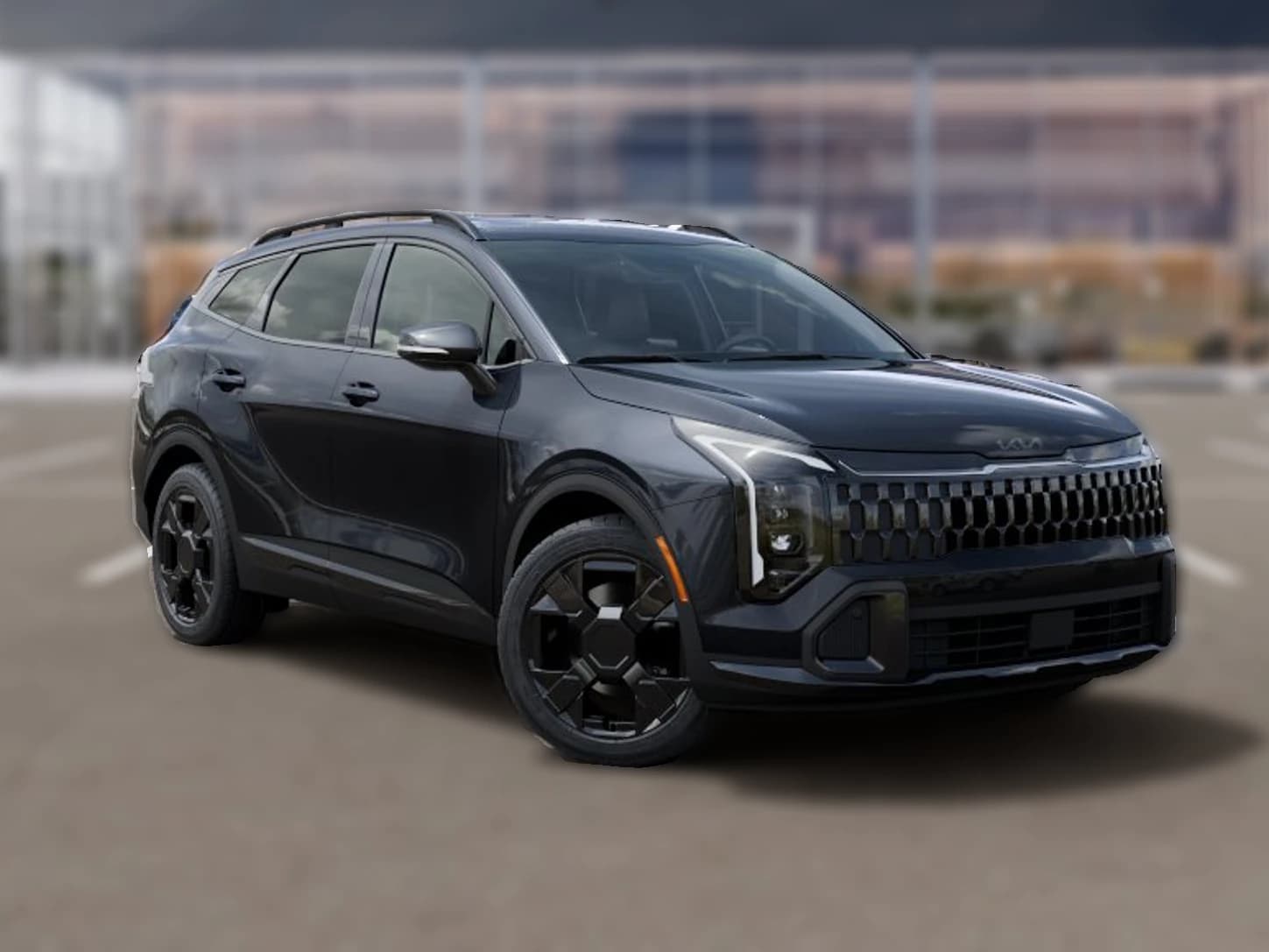 Kia Sportage X-Line AWD 2026 — side view