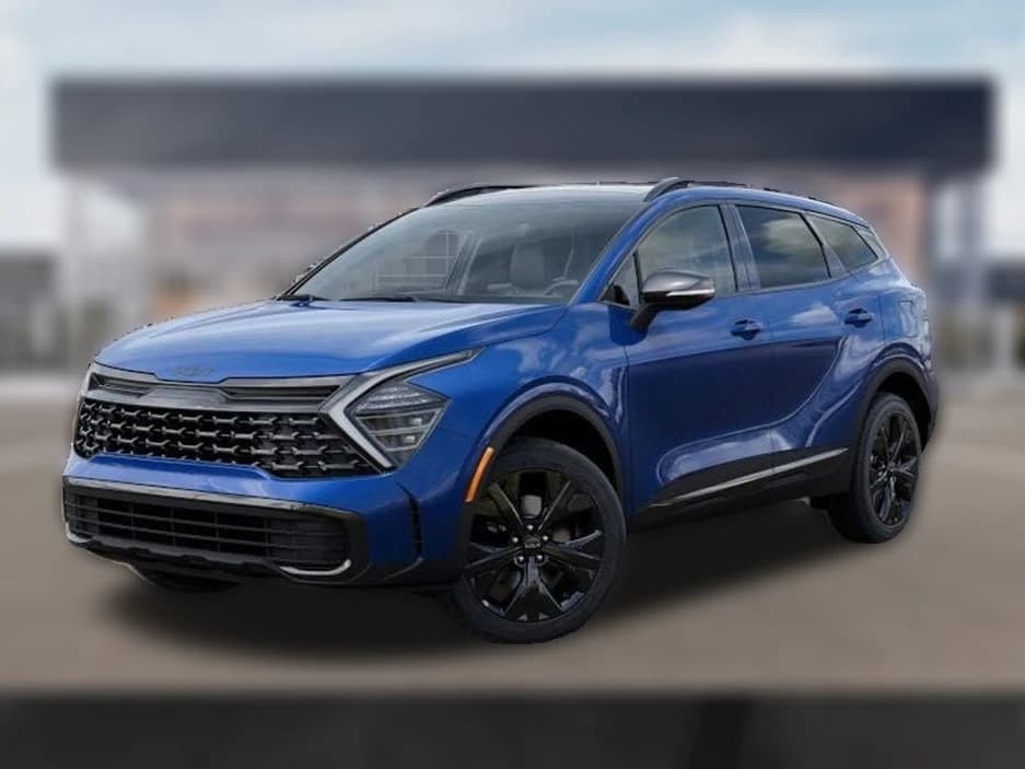 Kia Sportage X-Line AWD 2025 — side view
