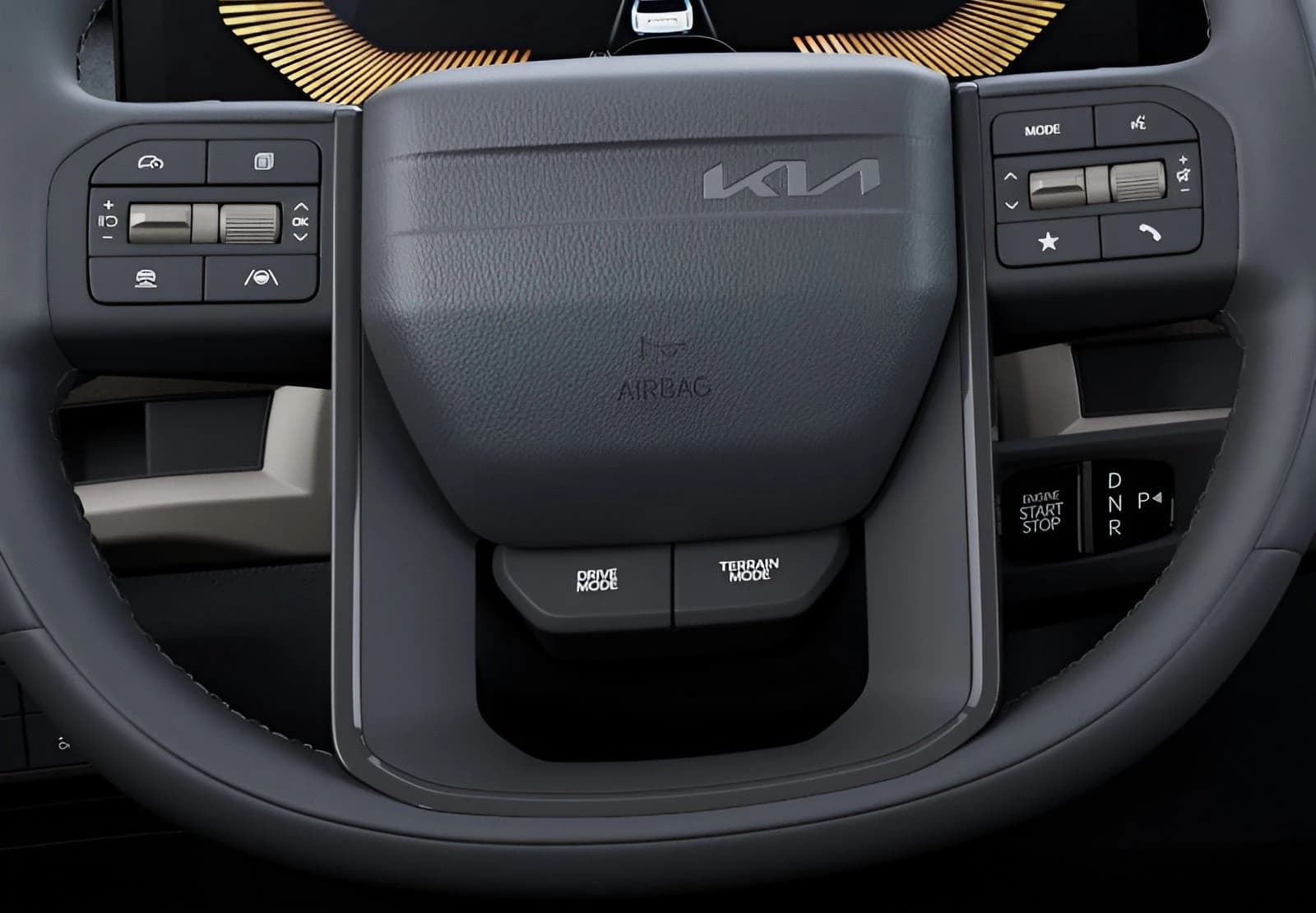 Kia Telluride Hybrid EX AWD 2027 — side view