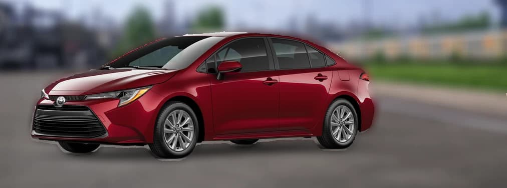 Toyota Corolla LE CVT (Natl) 2026 — side view