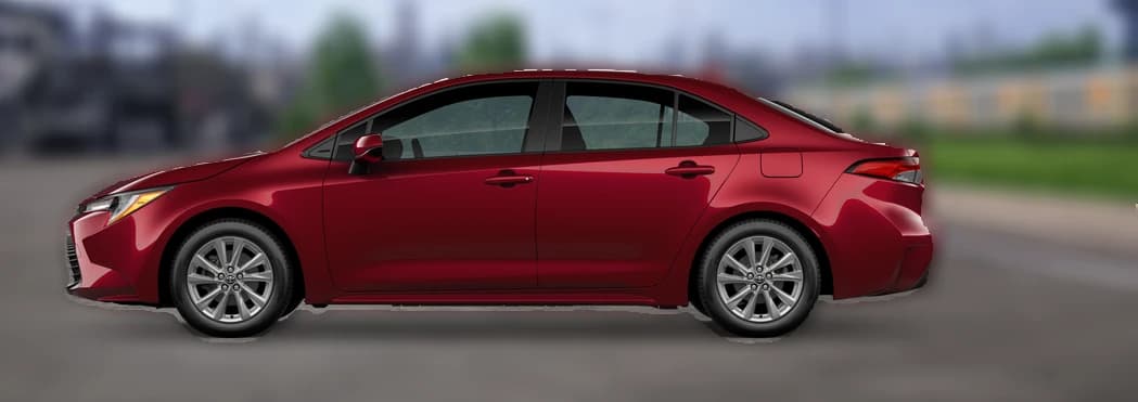 Toyota Corolla LE CVT (Natl) 2026 — side view
