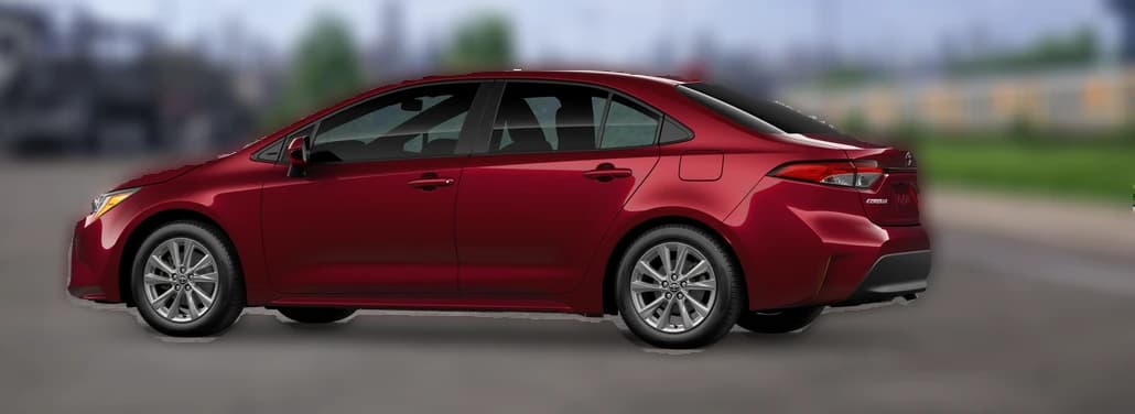 Toyota Corolla LE CVT (Natl) 2026 — side view