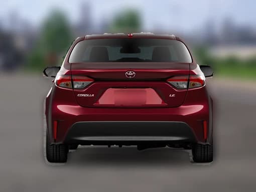 Toyota Corolla LE CVT (Natl) 2026 — side view