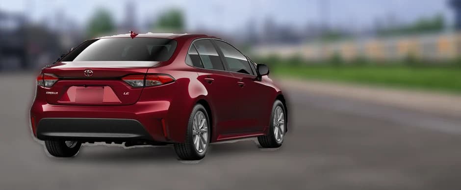 Toyota Corolla LE CVT (Natl) 2026 — side view