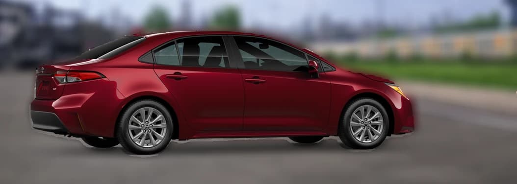 Toyota Corolla LE CVT (Natl) 2026 — side view