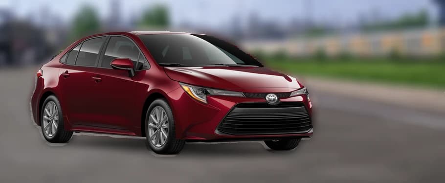 Toyota Corolla LE CVT (Natl) 2026 — side view