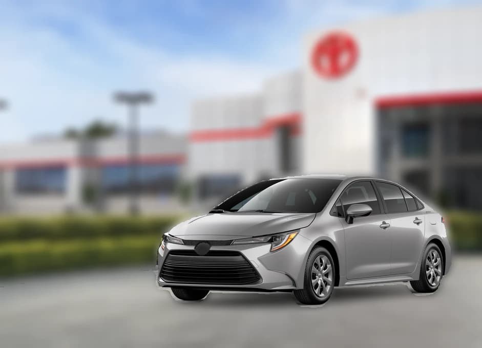 Toyota Corolla LE CVT (Natl) 2026 — side view