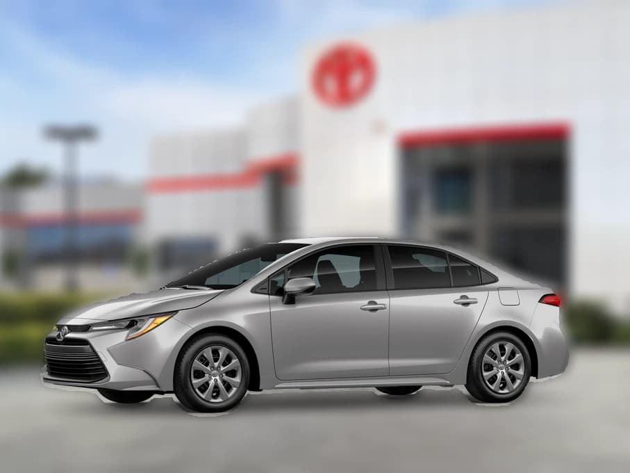 Toyota Corolla LE CVT (Natl) 2026 — side view