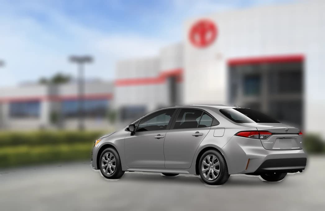 Toyota Corolla LE CVT (Natl) 2026 — side view