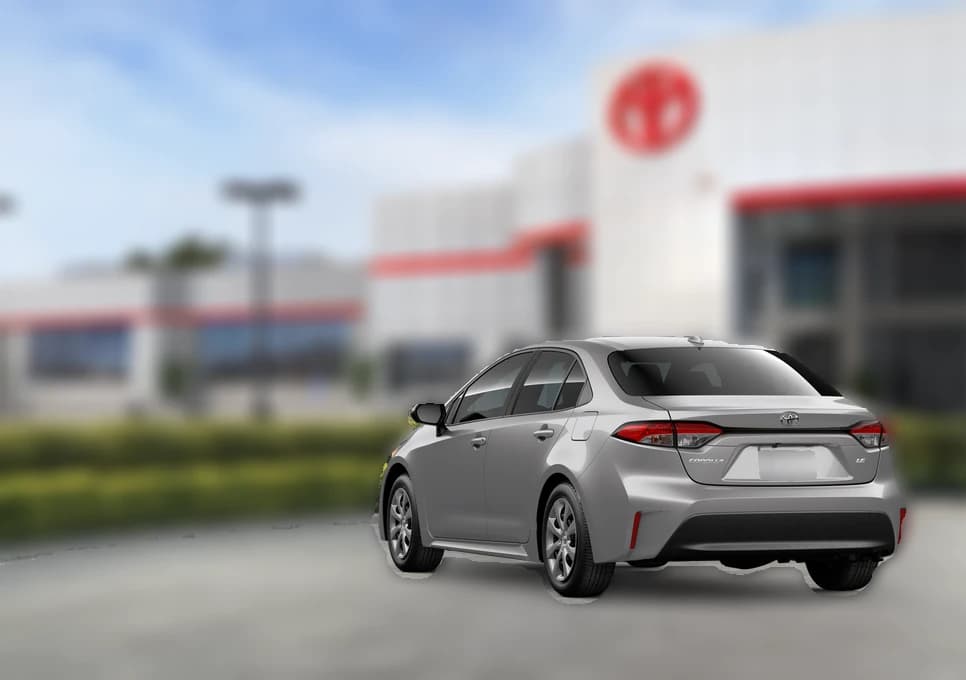 Toyota Corolla LE CVT (Natl) 2026 — side view