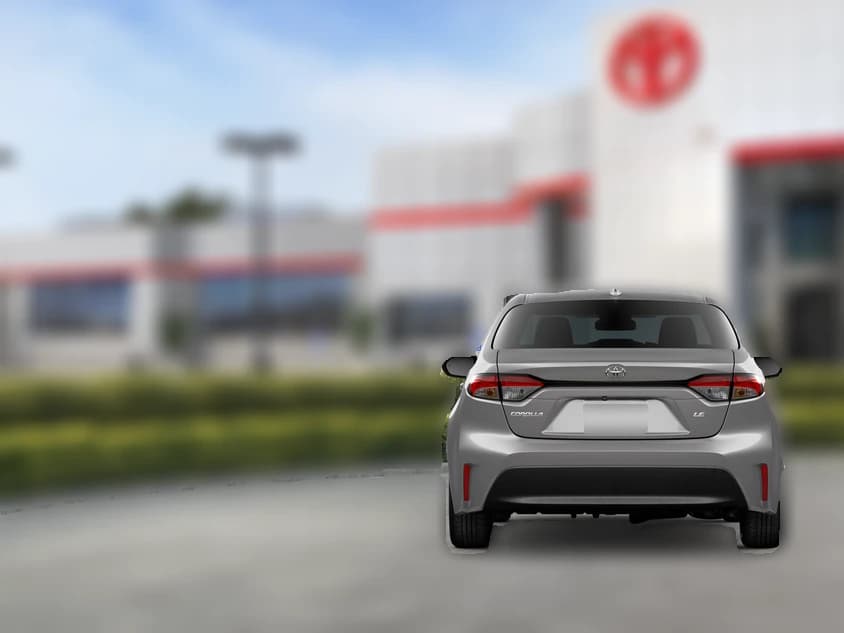 Toyota Corolla LE CVT (Natl) 2026 — side view