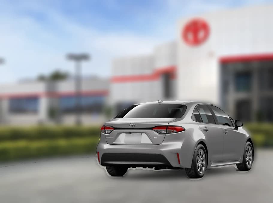 Toyota Corolla LE CVT (Natl) 2026 — side view
