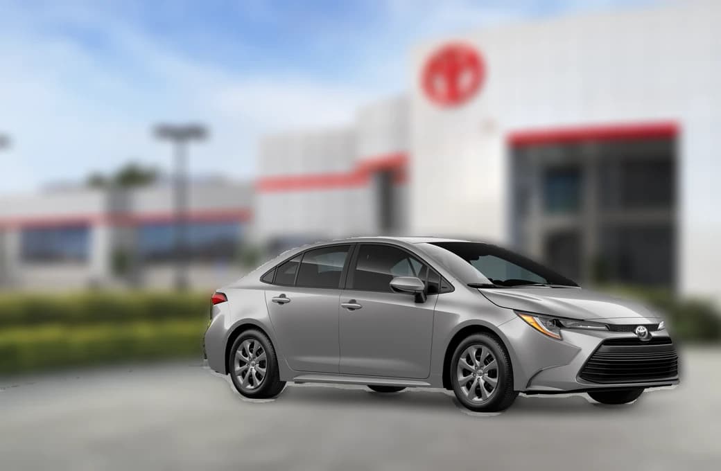 Toyota Corolla LE CVT (Natl) 2026 — side view