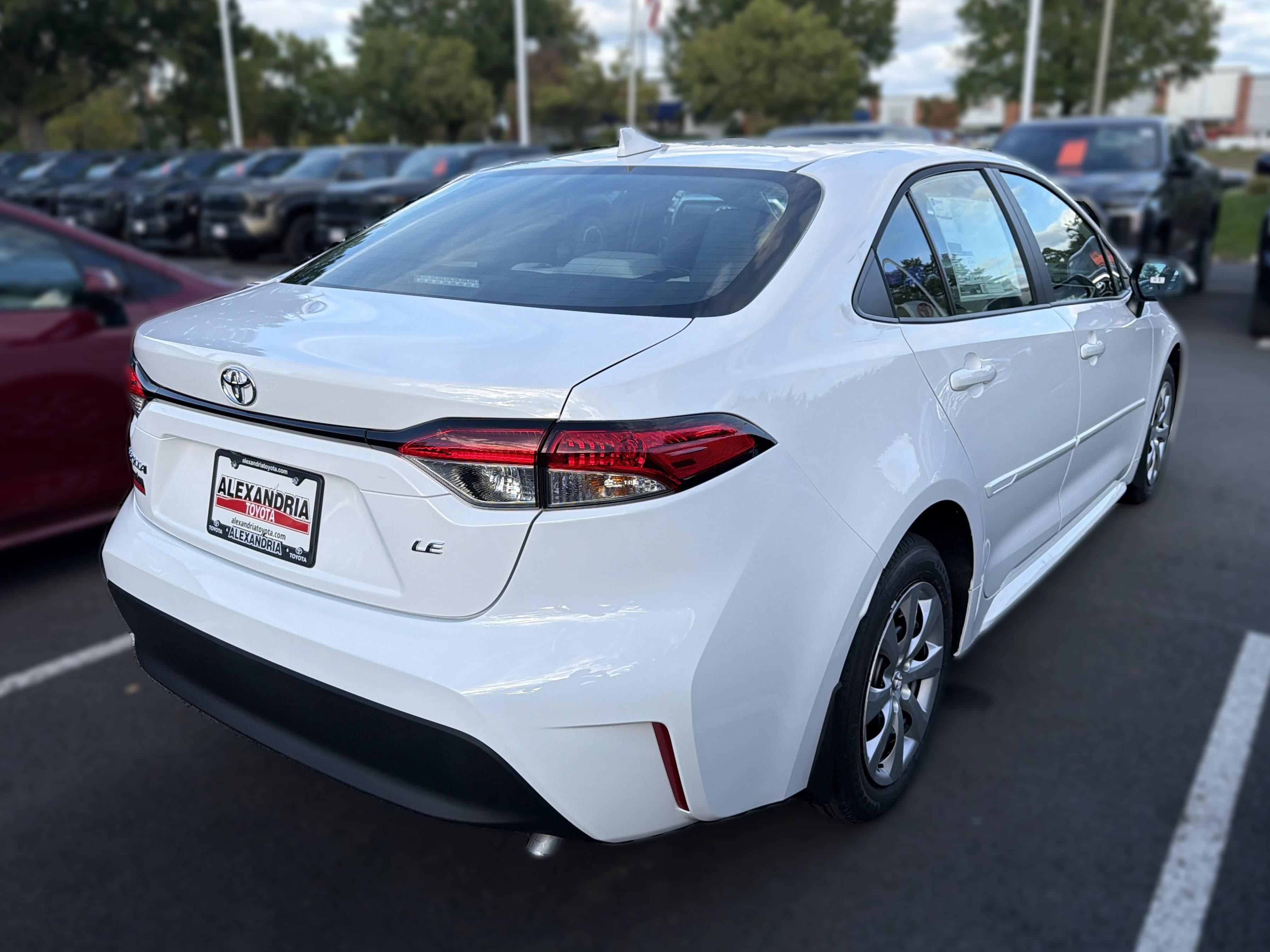 Toyota Corolla LE CVT (Natl) 2027 — side view