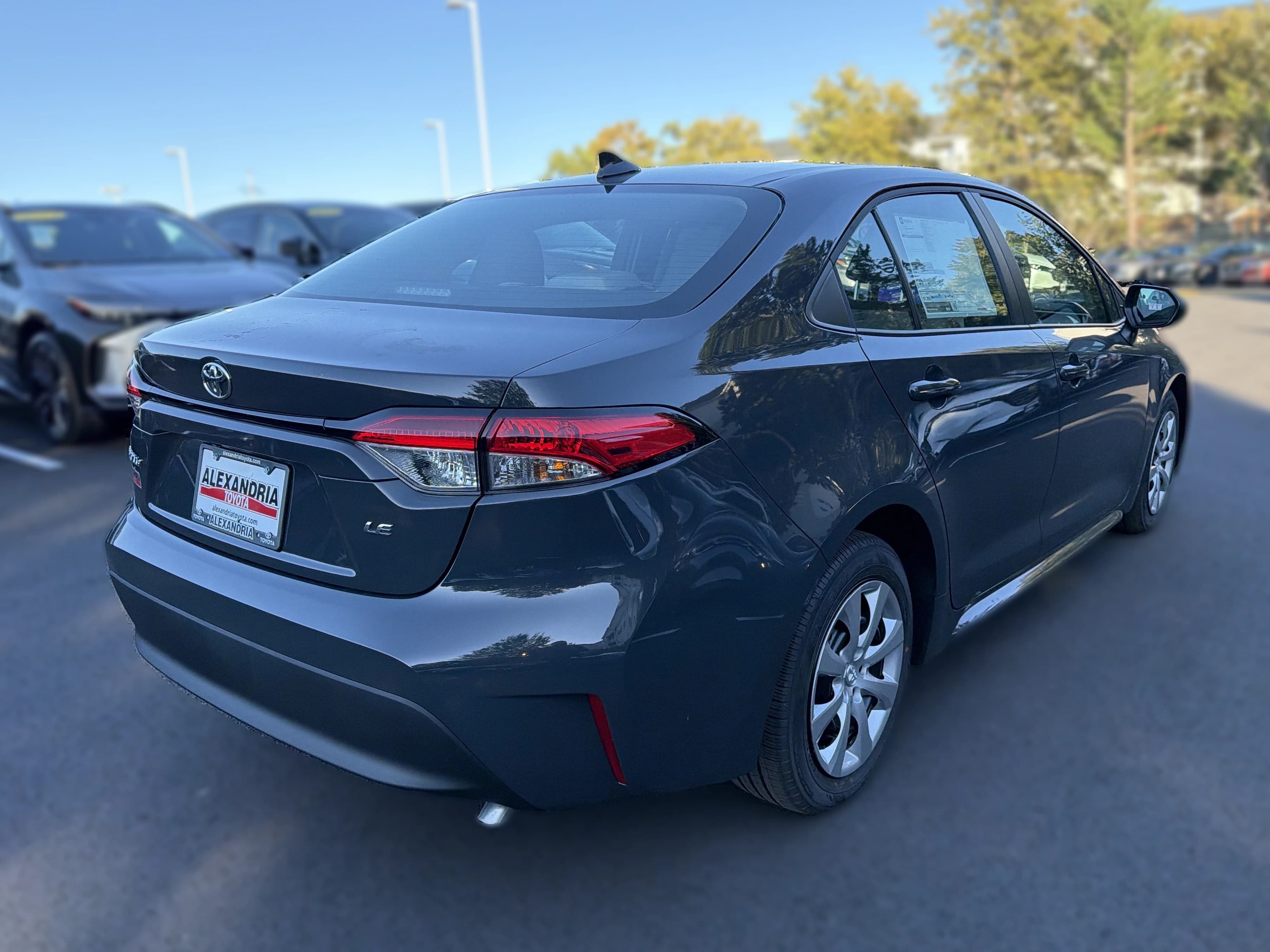 Toyota Corolla LE CVT (Natl) 2027 — side view